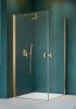 Radaway Nes Gold Kdd I kabina 80x80cm złoty połysk 10021080-09-01L/10021080-09-01R